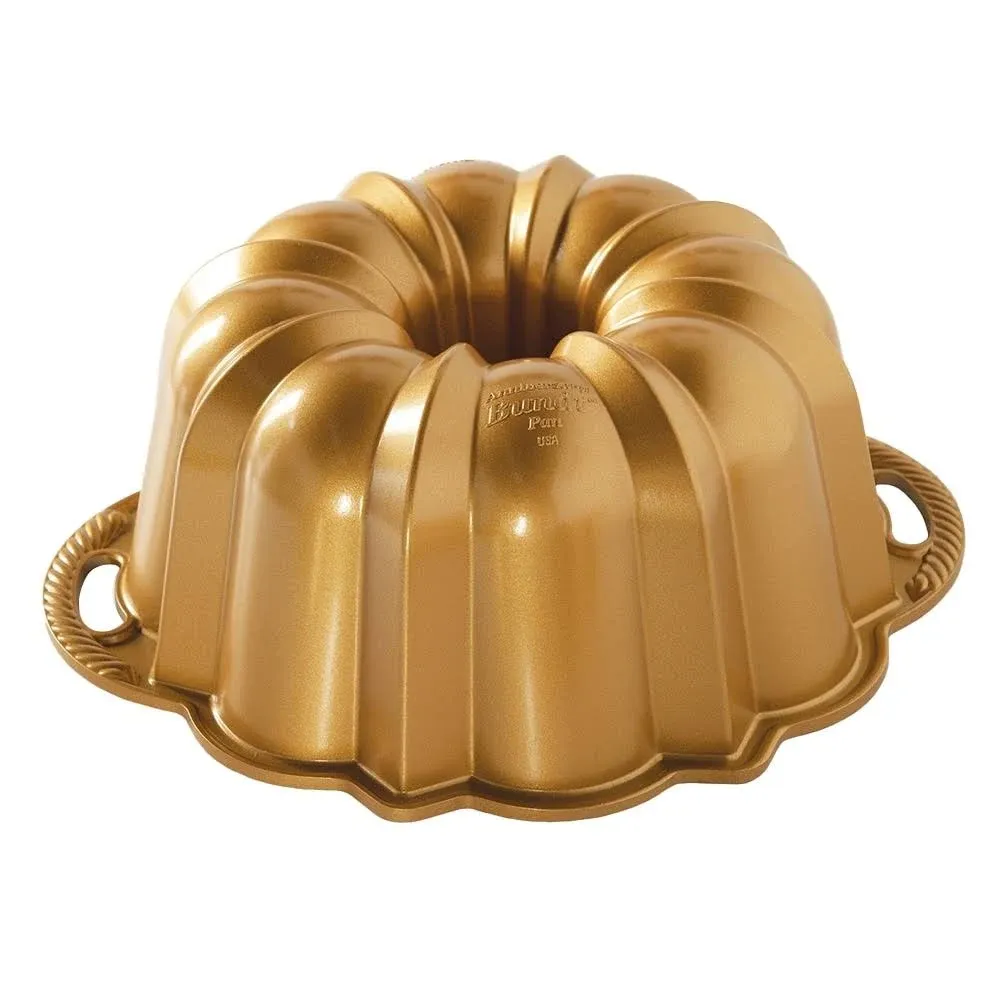 Nordic Ware Anniversary Bundt Pan - Gold