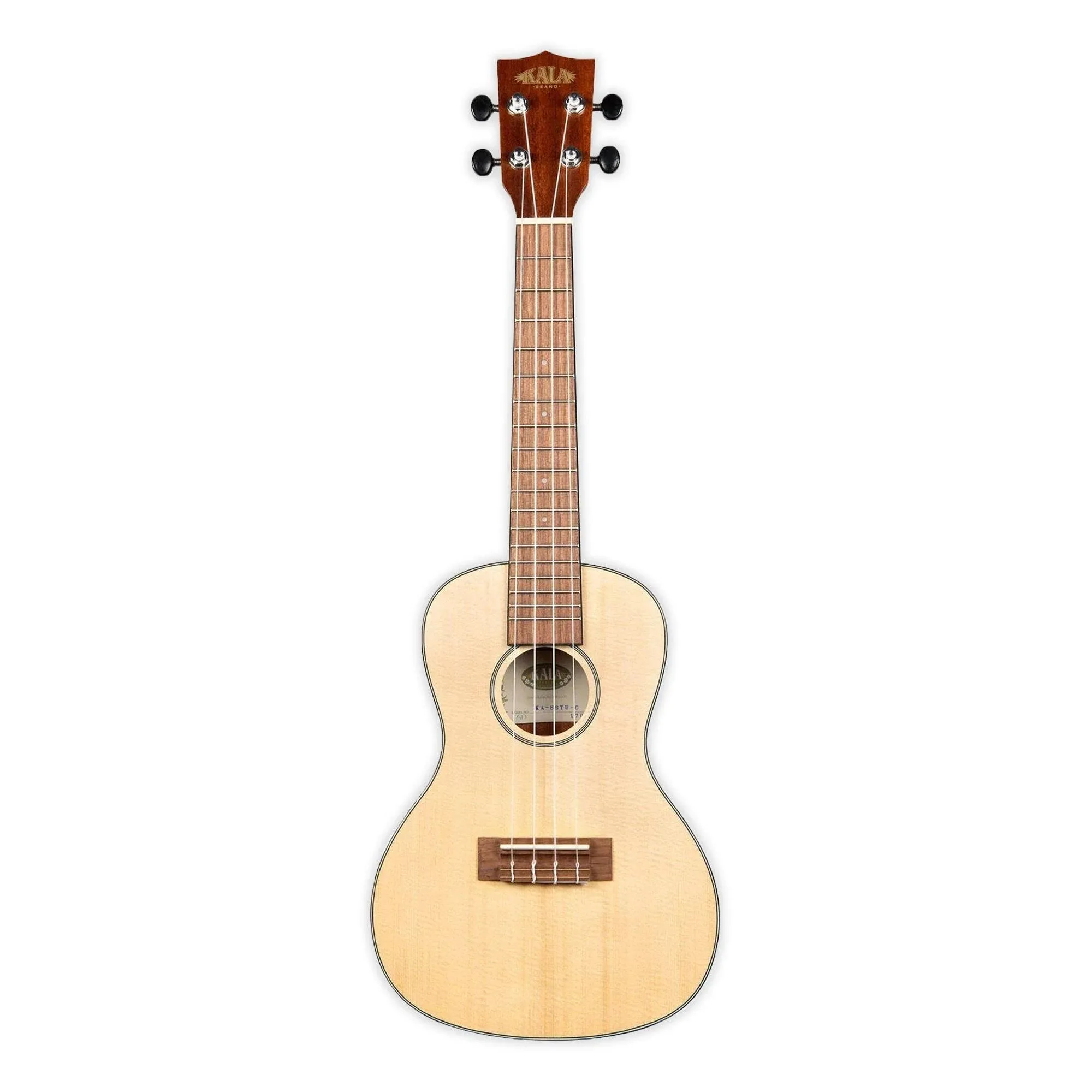 Kala SSTU-C Solid Spruce Top Travel Thinbody Concert Ukulele