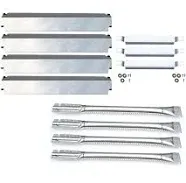 Direct Store Parts Kit Dg100 Replacement Charbroil Gas Grill Burners,Heat Plates and Crossover Tubes