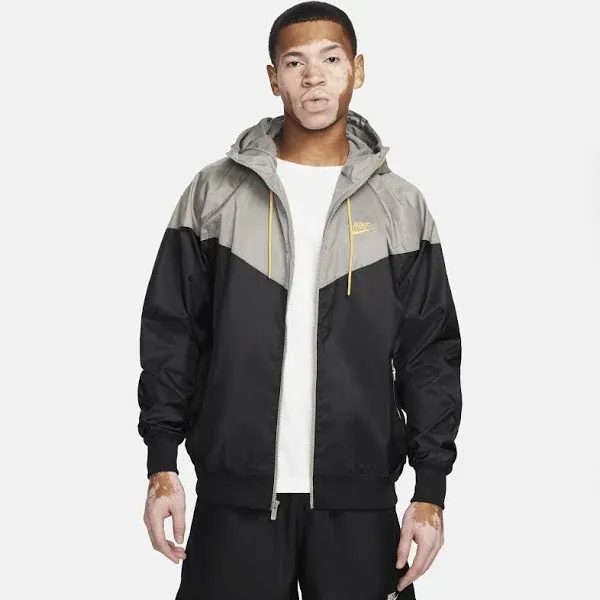 🆕  Nike Sportswear Windrunner Men&#039;s Hoode Jacket White Grey Sz XXL  DA0001-133