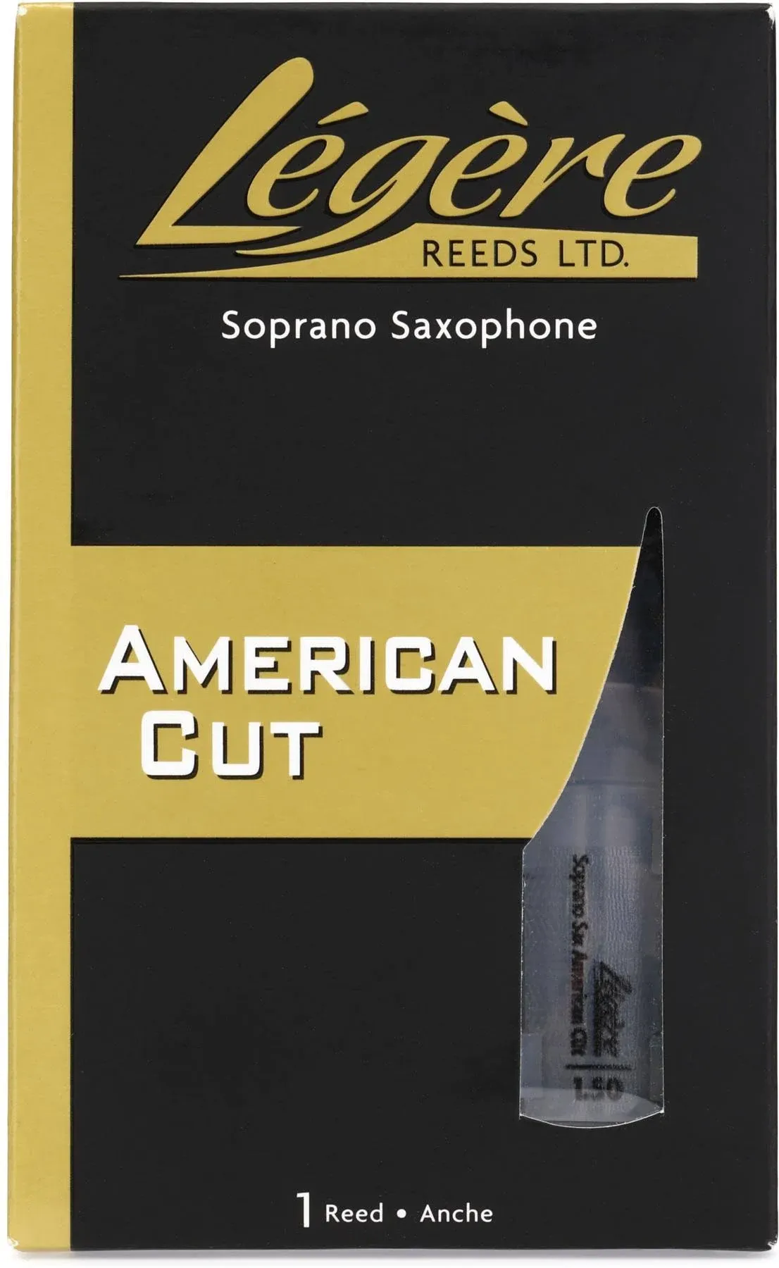 Légère American Cut Synthetic Soprano Saxophone Reed, Strength 2