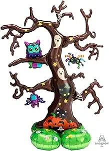 amscan 62" Anagram Creepy Tree Airloonz Foil Balloon, Multicolor