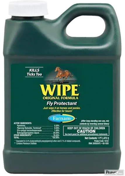 WIPE Fly Repellant  FARNAM 32oz