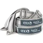 ENO Apollo Suspension System - Tree Strap for Hammock - Hammock Accessories for Backyard, Patio, or Balcony Furniture and Decor - Grey/Charcoal