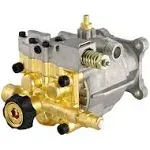 Surmountway Horizontal 3/4&#034; Shaft Pressure Washer Pump MAX 3400 PSI 2.5 GPM R...