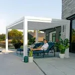 12x10 Windham Modern Steel Pergola