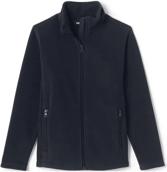 Lands' End Kids Full-Zip Mid-weight Fleece Jacket