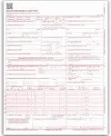 SecurityDocs 500 CMS-1500 Insurance Claim Forms, Laser/Inkjet (HCFA Form 1500...