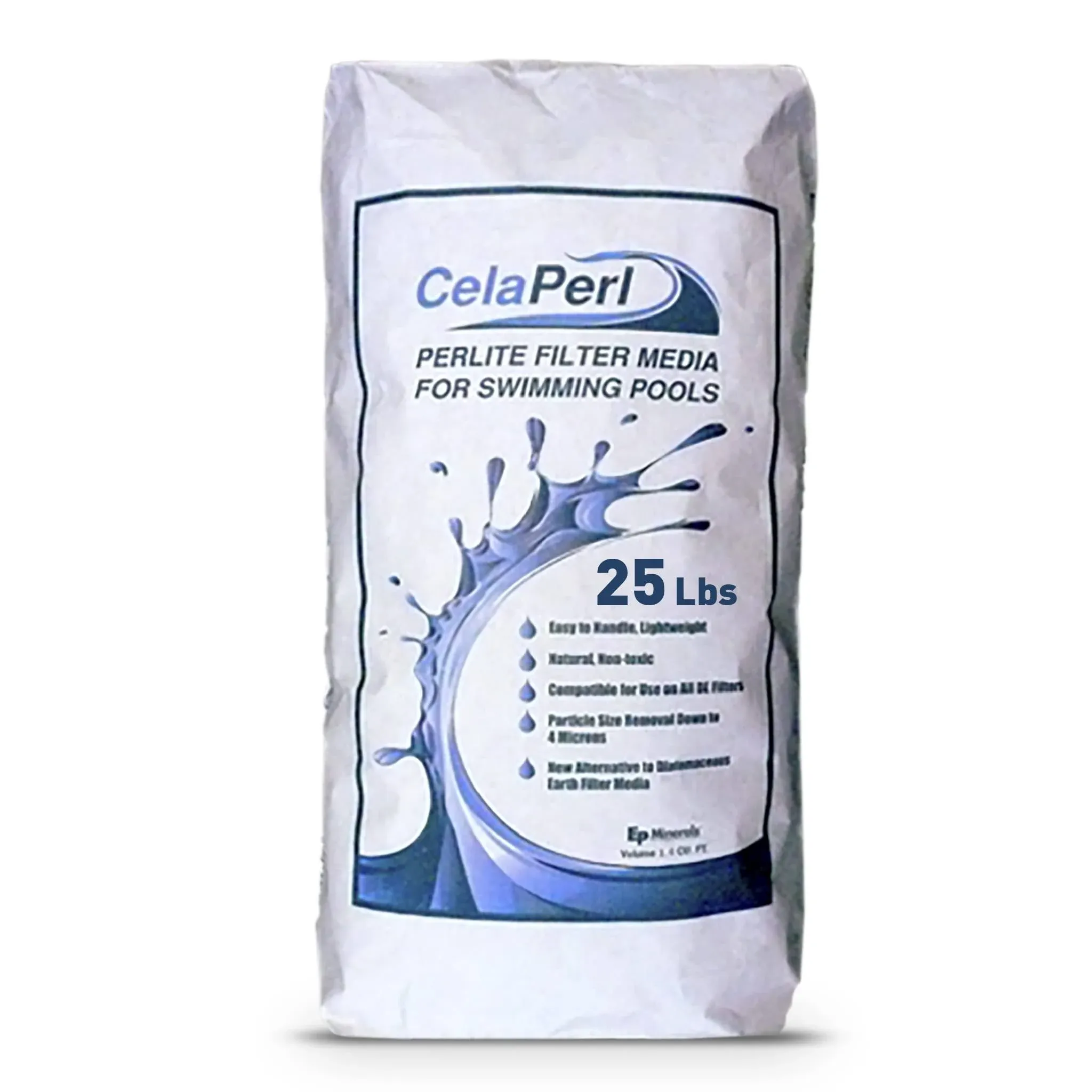 CelaPerl Perlite Filter Aid Diatomaceous Earth Alternative - Swimming Pool & Spa ...