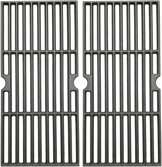 16 15/16&#034; Cast Iron Cooking Grid Grates for Charbroil 463250210, 463250211