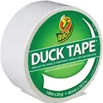 Colored Duct Tape, 3" Core, 1.88" X 20 Yds, White