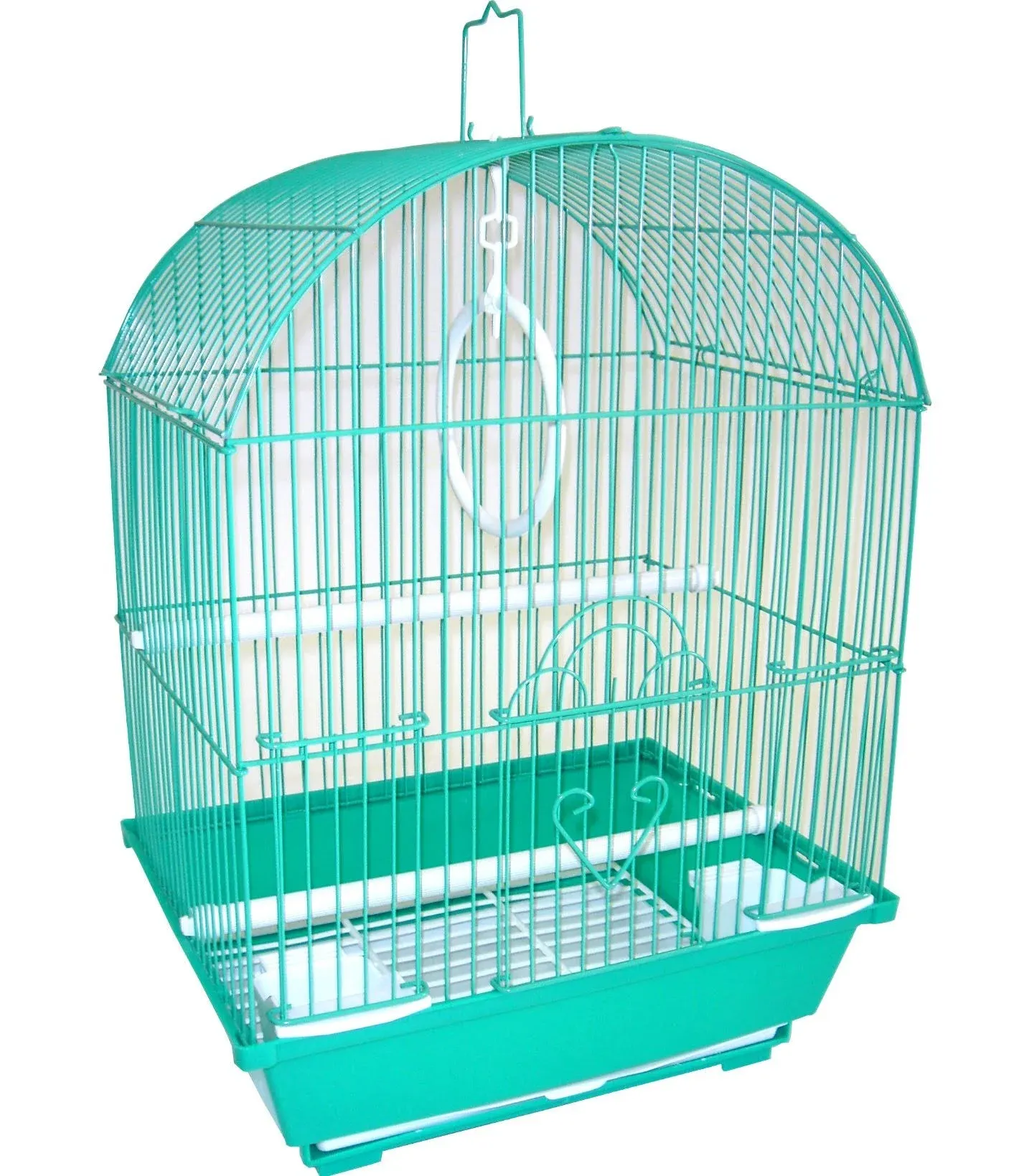 YML A1104PUR Round Top Style Small Parakeet Cage, 11 x 9 x 16