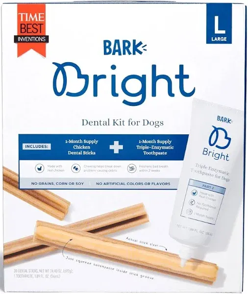 BARK Bright Original Dog Dental Kit