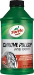 Turtle Wax Chrome Polish and Rust Remover, Protective Coating, Great On Chrome Bumpers, Wheels and Accessories 12 oz. 2 Pack