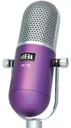 Heil PR77DP Deco Series Dynamic Mic with PR40 Element (Purple Body)