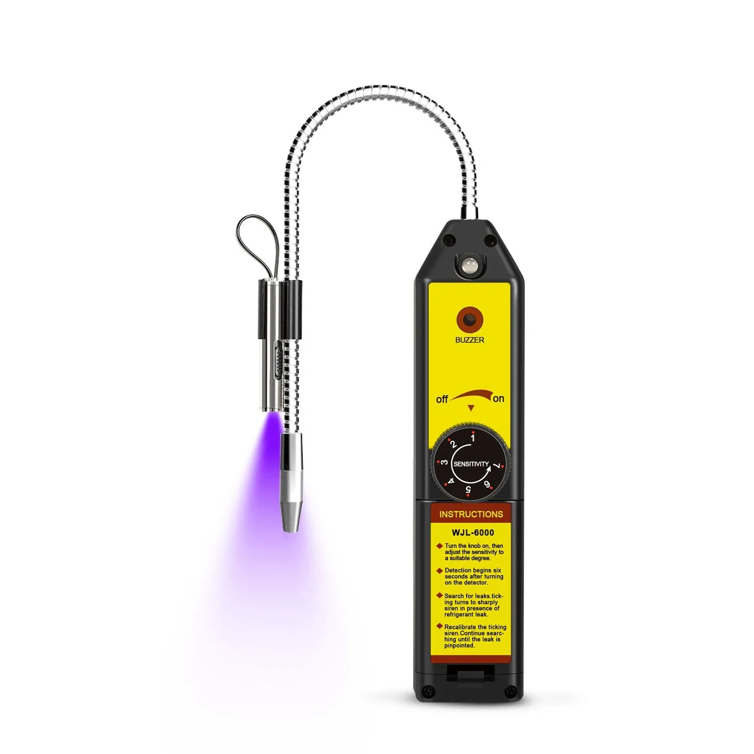 Aprvtio WJL-6000 LightFreon Leak Detector with UV&amp;LED Light