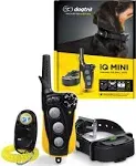 Dogtra IQ Mini Small Dog Remote Training System - 400 Yard Range Collar, Rechargeable Remote Trainer, Waterproof, Static, Vibration Pager Training with PetsTEK Dog Training Clicker