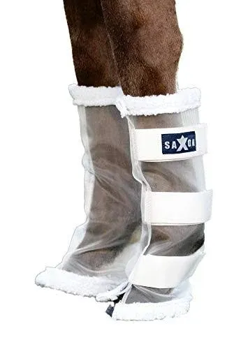 Saxon Leg Wraps Horse Fly Boots, Set of 4