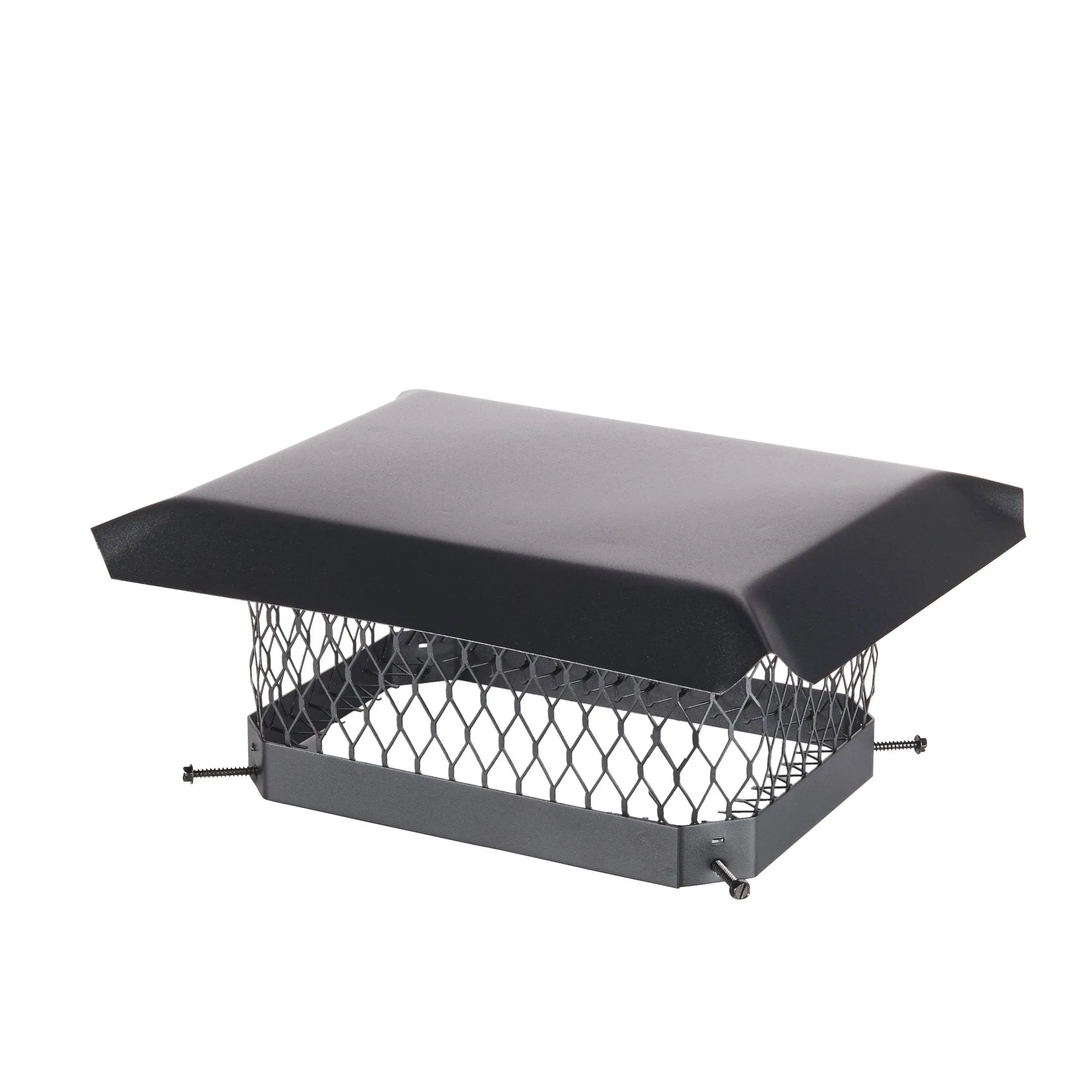 Shelter SC913 Chimney Cap Black Steel 9 x 13-in