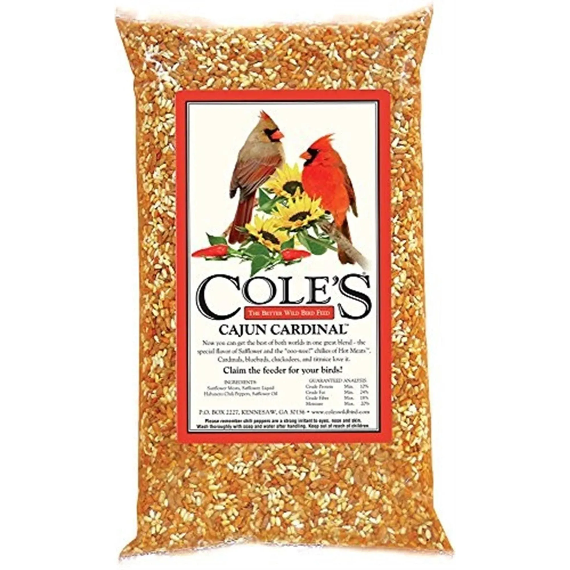 Cajun Cardinal Bird Seed 5 lbs