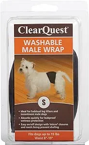 ClearQuest Washable Male Wrap, Small