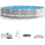 Intex 20ft x 52in Prism Frame Above Ground Pool Set with Filter Pump (Open Box)