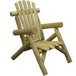 Lakeland Mills Cedar Log Lounge Chair