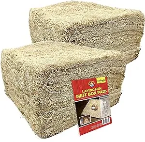 Cackle Hatchery Laying Hen Nest Box Pads - 13 x 13 24 Pack