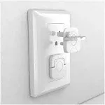 4our Kiddies 4urdeje Baby Proofing Outlet Covers 60 Pack Electric Outlet pulg Covers for Baby Safety