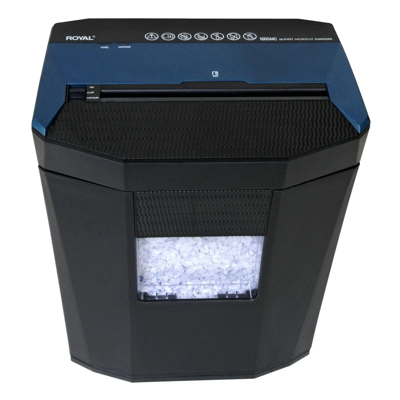 Royal Consumer 1005MC Micro-Cut Paper Shredder, 10 Sheet, Black