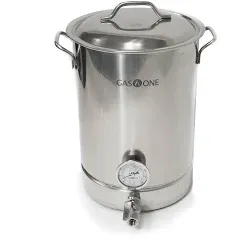 STAINLESS STEEL BREW KETTLE 6 PC SET