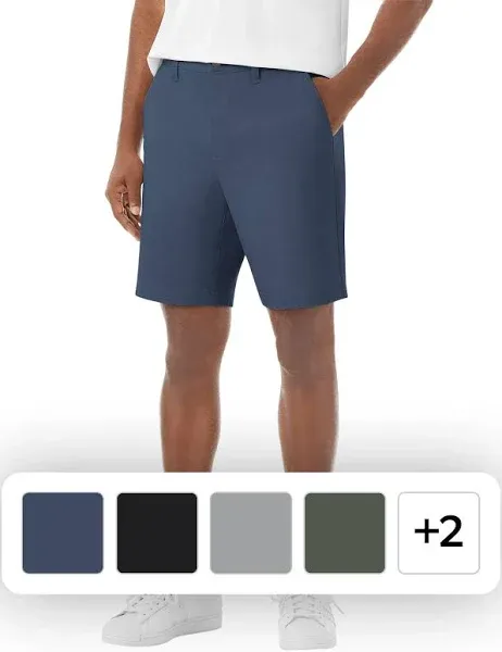 Members Mark NWT flat front Blue shorts 40