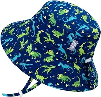 JAN & JUL Kids' 50+ UPF Grow-with-Me Aqua-Dry Bucket Sun-Hat