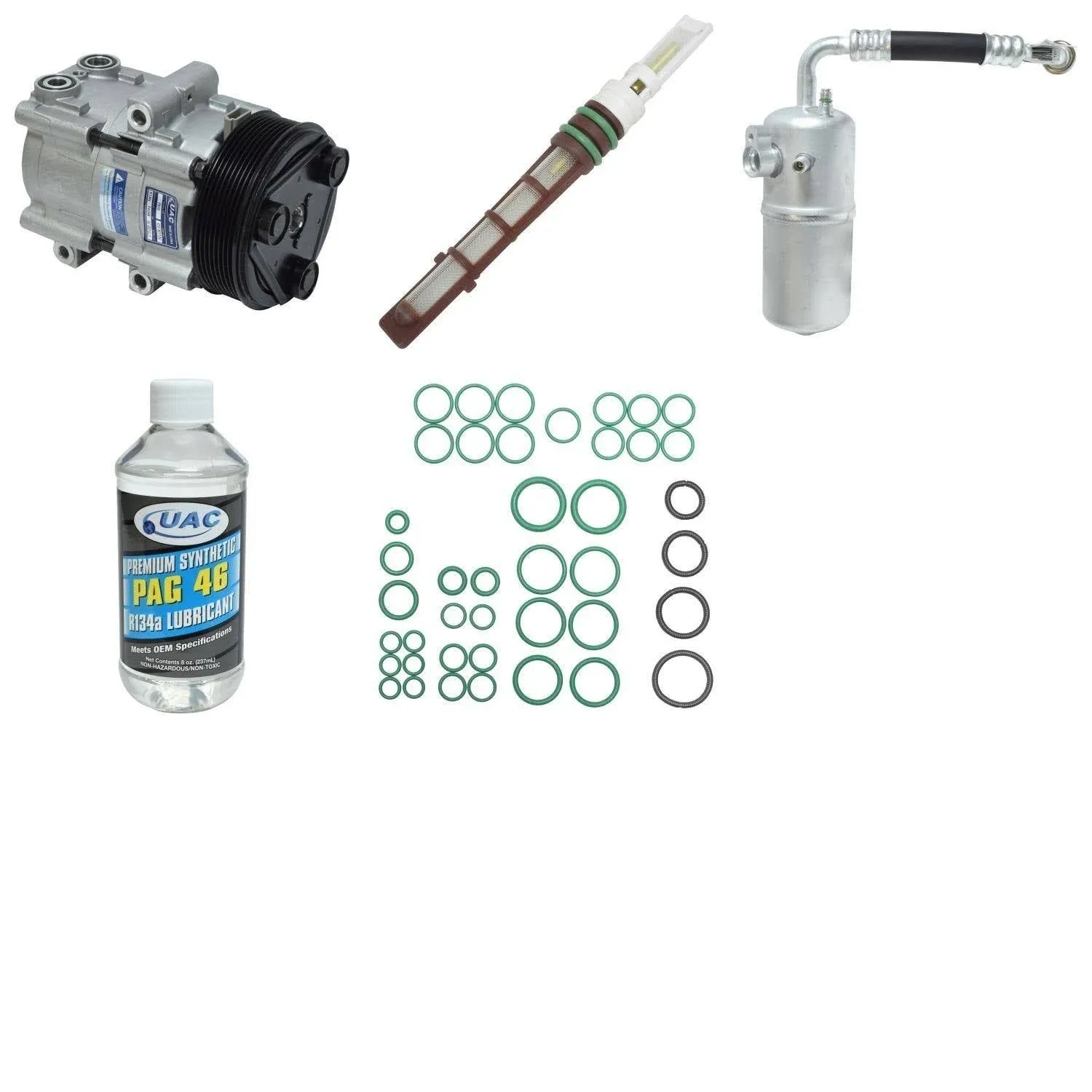 UAC® KT4154 - A/C Compressor Kit