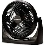 Amazon Basics 3 Speed Small Room Air Circulator Fan, 7-Inch Blade, Black, 6.3"D x 11.1"W x 10.9"H