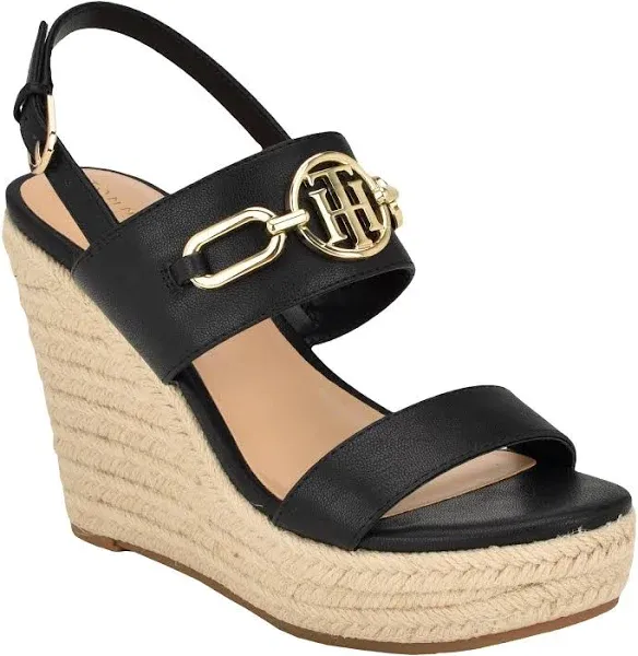 Tommy Hilfiger Women's Khari High Espadrille Wedge Sandals