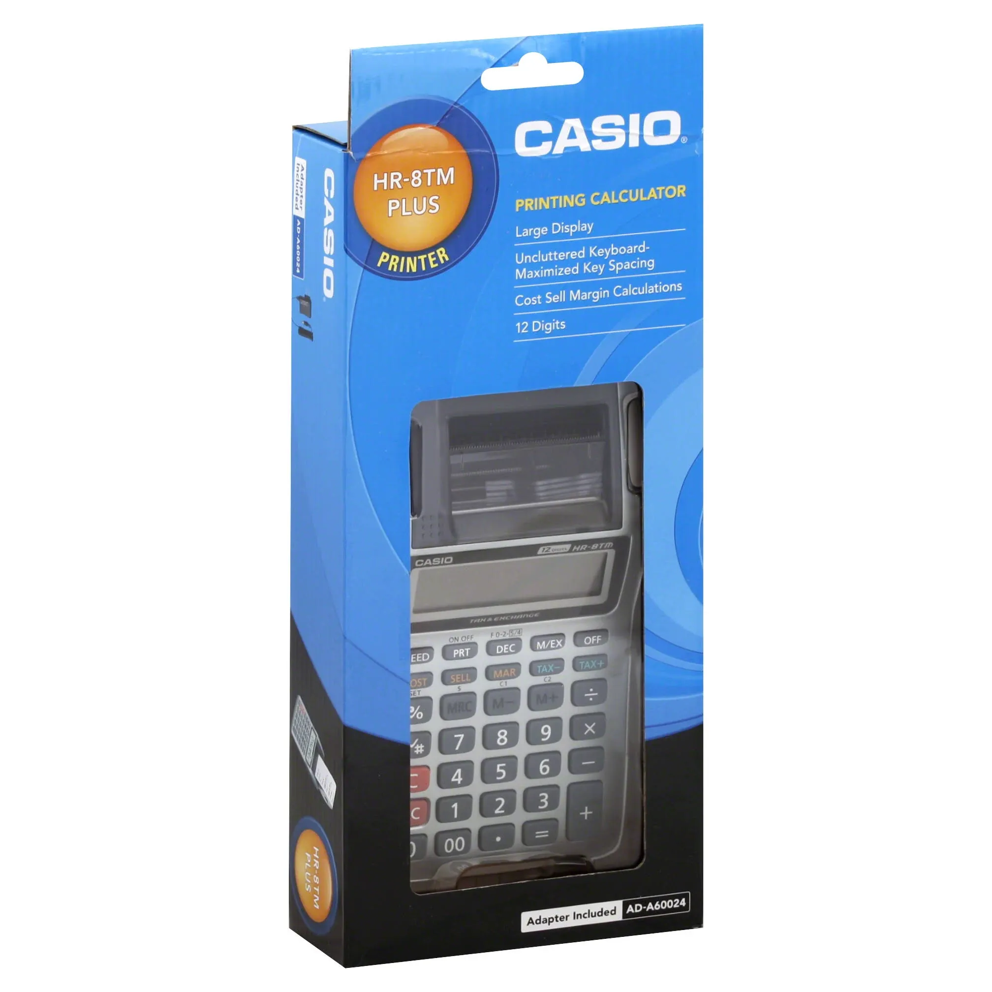 Casio HR-8TM Printing Calculator 12 Digits