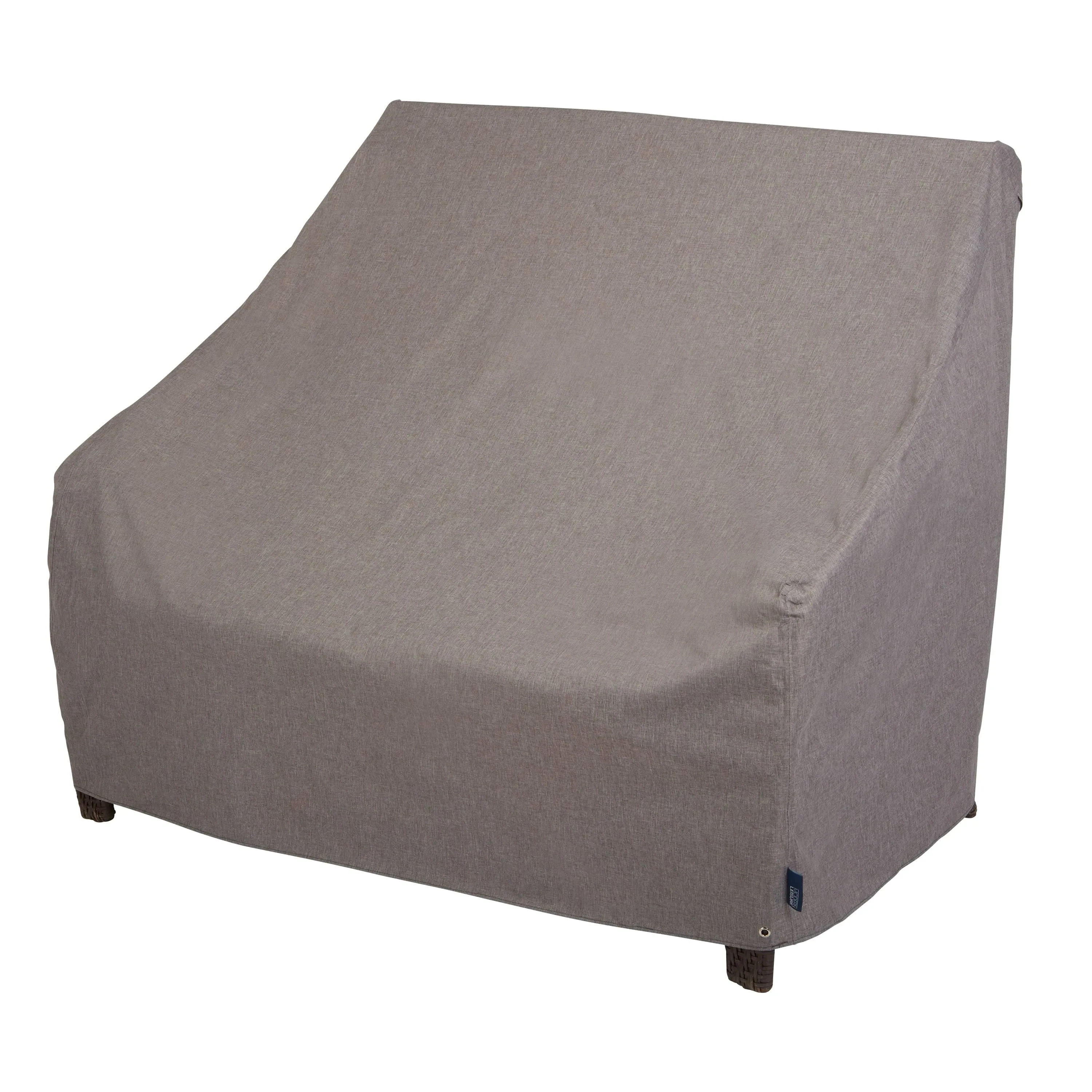 Modern Leisure Garrison Waterproof Outdoor Patio Loveseat Cover, 66 in. W x 40 in. D x 39 in. H, Heather Gray