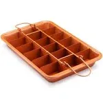 NWT Copper Brownie Pan