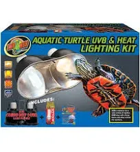 Zoo Med Aquatic Turtle UVB &amp; Heat Lighting Kit