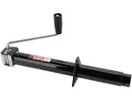 Camco Eaz-Lift + Manual Side Wind Jack | Features 9 to 24-inches of Height Black