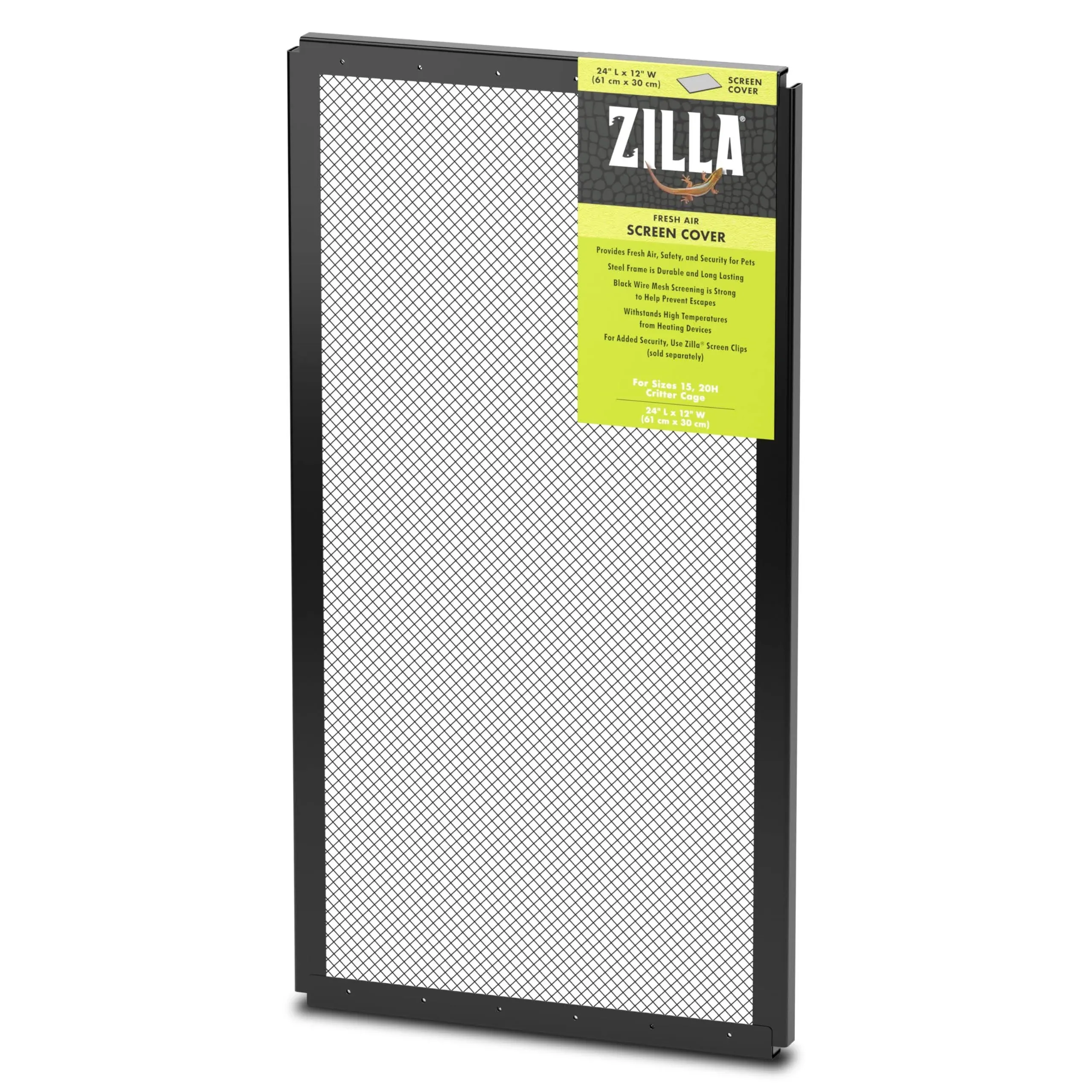 Zilla Fresh Air Screen Cover - 24" x 12"