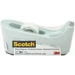 Scotch Desktop Tape Dispenser Black Nonskid Base Convenient Efficient One Handed