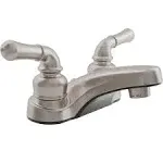 Dura Faucet DF-PL700C-SN Classical RV Lavatory Faucet (Brushed Satin Nickel)