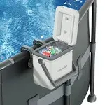 Poolkühler, isolierter Kühler harter Kühler mit Griff für oberirdische Pools, hält Eis für bis zu 3 Tage, Oasis Chill Serie Tragbarer Poolside Cooler Schwimmbad SPA Zubehör