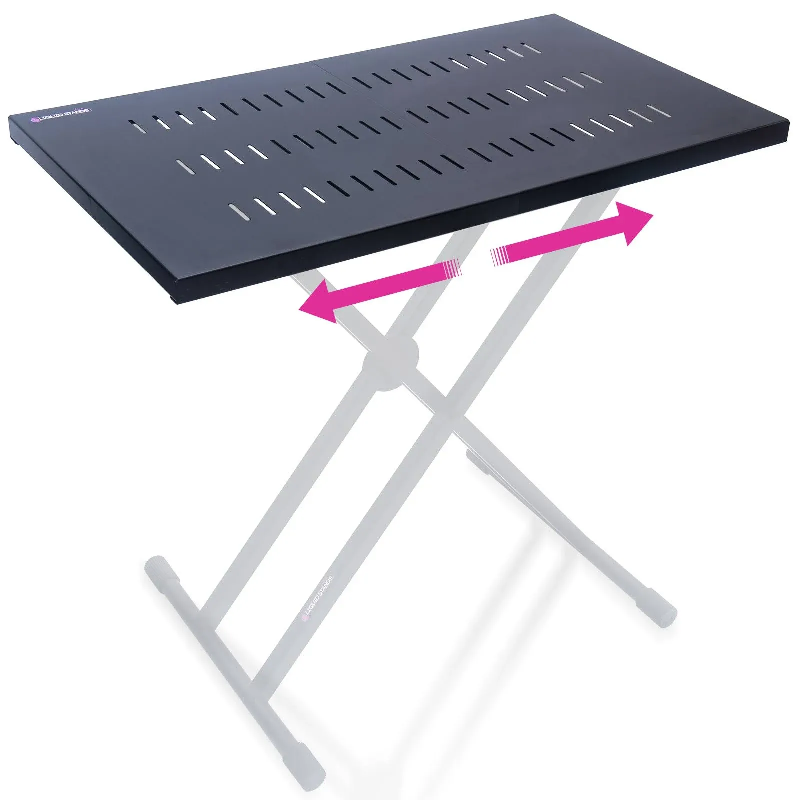 Utility Table Top Only for x Style Keyboard Stands and Z Style Piano Stands Liquid Stands