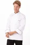 Chef Works Men's Monte Carlo Premium Cotton Chef Coat