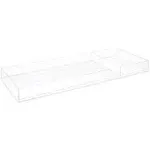 Million Dollar Baby Acrylic Changing Tray - Clear Acrylic