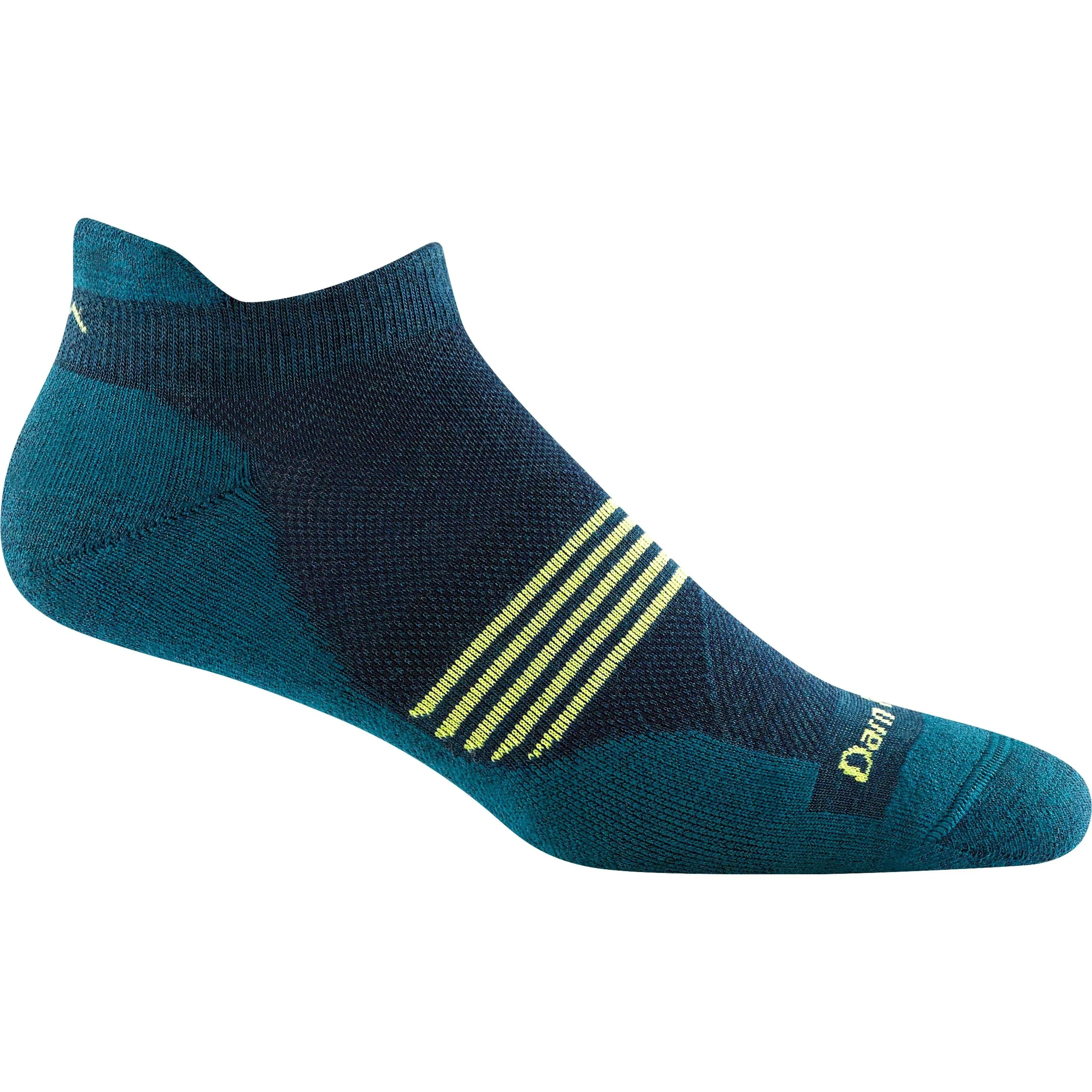 Darn Tough Element No-Show Tab Lightweight Cushion Sock Dark Teal, M