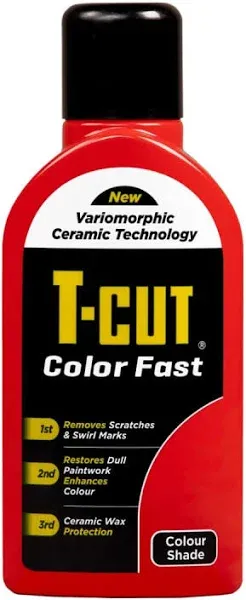 T-Cut Light Red Scratch Remover Color Fast Paintwork Restorer Car Polish